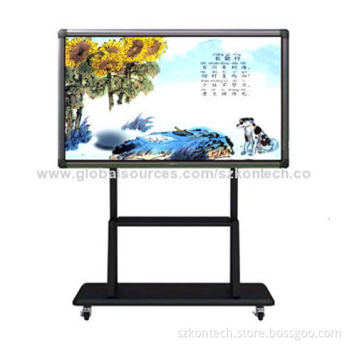 65/84/85/98-inch LCD Touch Screen All-in-one Computer, Movable Stand with VESA Mount